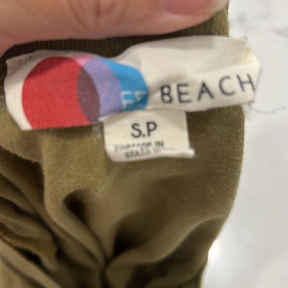 Free People Beach Green‎ Dress. Oversize Size S - Picture 7 of 9